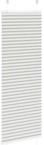 Cinzento Luz Plissada Cega 45x150 cm Largura Tecido 44,4 cm