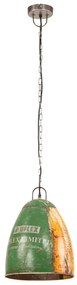 Candeeiro suspenso industrial redondo 25W 32 cm E27 multicor
