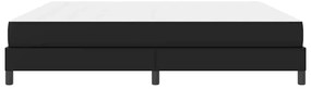 Cama Outros Preto 200 x 200 cm Couro sintético
