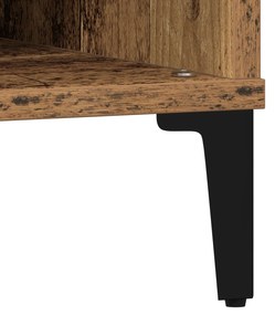 Mesa de Cafe da vidaXL Madeira Antiga 60x60x30 cm Madeira Engenharia