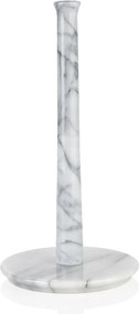 Suporte de Rolos Efeito Mármore Branco