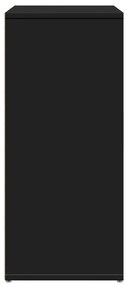 Aparador 60x31x70 cm derivados de madeira preto