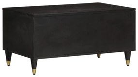 Mesa de centro 80x50x40 cm madeira de mangueira maciça