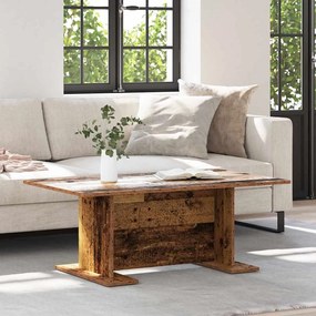 vidaXL Mesa de centro Outros Madeira antiga 103.5 x 60 x 40 cm