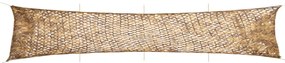 vidaXL Rede de camuflagem com saco de arrumação 844x142 cm areia