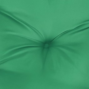 Almofadões para móveis de paletes 2 pcs tecido verde