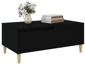 Mesa de centro 90x50x36,5 cm derivados de madeira preto