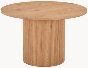 Mesa de jantar redonda com efeito de madeira Boavista, Ø 120 cm