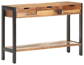 vidaXL Aparador 110x35x75 cm madeira maciça