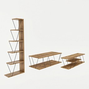Conjunto de Mobiliário para Sala de Estar Epsilon – Pinho Atlântico Pr