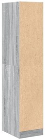 Armário boticário 30x41x144,5cm derivados madeira cinzento sonoma