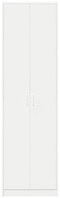 Guarda-roupa Branco 55x25x189 cm Madeira Engenharia