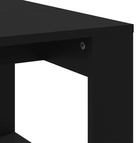 Mesa de centro 102x50x35 cm derivados de madeira preto