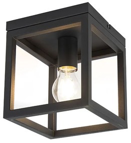 LED Candeeiro de teto industrial inteligente preto com WiFi A60 - Cage Industrial,Design,Moderno