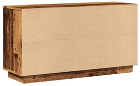 Aparador 102x35x55 cm derivados de madeira madeira velha