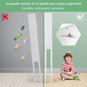 Armario para casa de banho sobre a sanita com prateleiras ajustáveis 58 x 19 x 170 cm Portas de vidro fosco Branco
