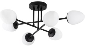 Candeeiro Camflo – Preto e Creme – 81 x 81 cm