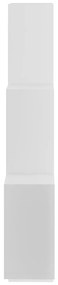 Estante de parede cúbica 78x15x93cm derivados de madeira branco