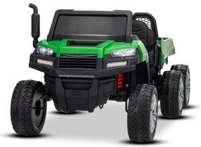 Carro elétrico para crianças RIDER 24V com tração nas quatro rodas (4X 200W), 2 Lugares bateria de lítio, rodas EVA, assento duplo em couro sintético