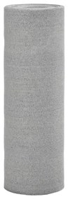 vidaXL Rede de ocultação p/ privacidade PEAD 75 g/m² 1x10m cinza-claro