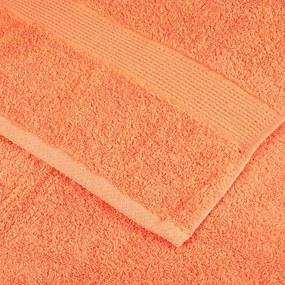 Toalhas premium SOLUND 10 pcs 100x200 cm 600 gsm laranja