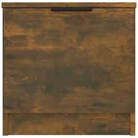 Mesas de cabeceira 2 pcs 40x39x40 cm cor carvalho fumado