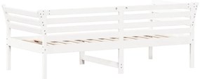 Espreguiçadeira sem colchão 75x190 cm branco
