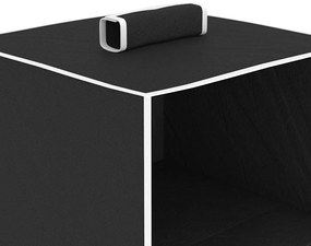Arrumação suspensa para armário 4 compartimentos 2 pcs tecido