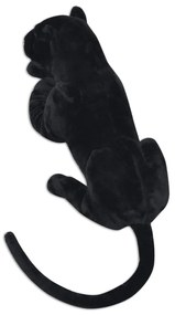Pantera de peluche, preto, XXL