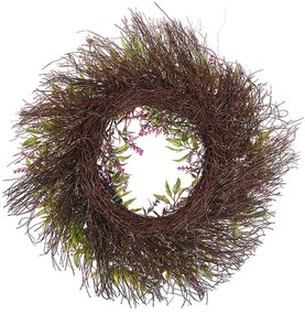 Grinalda para porta ø 50 cm violeta TELDE Beliani