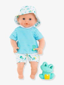 Boneca Bebé banho Marin, da COROLLE azul