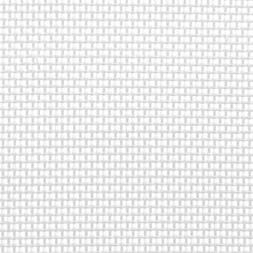 Portão retrátil p/ animais de estimação 117,5x125 cm branco