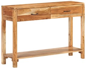 vidaXL Aparador 110x30x75 cm madeira de acácia maciça