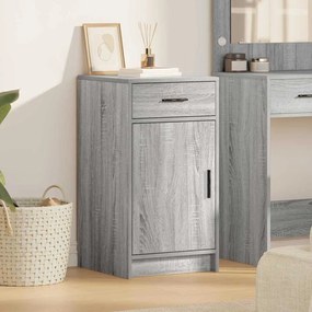 lado vidaXL cinza Sonoma 40x41x75 cm madeira engenheirada