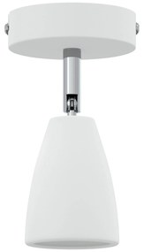 Spotlight de Teto 1 Way Ajustável Branco GU10
