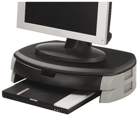 Suporte Q-Connect para Monitor Lcd Ate 20'' com Caixa Ampla com Diferentes Compartimentos