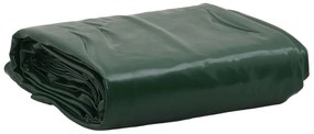 vidaXL Lona 5x8 m 650 g/m² verde