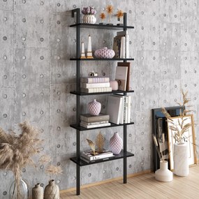 Estante Piante – Preto – 60 cm x 174 cm x 22 cm
