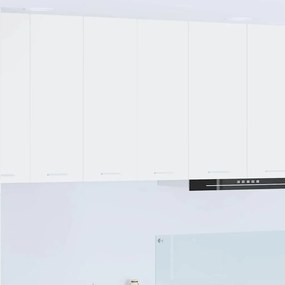 vidaXL Armário suspenso Branco 60 x 31 x 80 cm Madeira processada