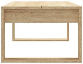 Mesa de centro 102x50x35cm derivados de madeira carvalho sonoma