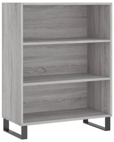 Armário alto 69,5x32,5x180cm derivados madeira sonoma cinzento