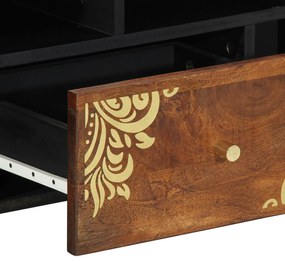 Cabide de TV 100x33x46 cm Madeira de Mangueira
