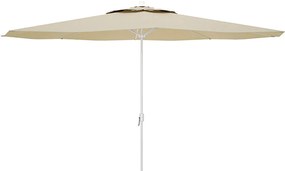 Parasol Marbueno Bege Poliéster Aço Ø 300 cm