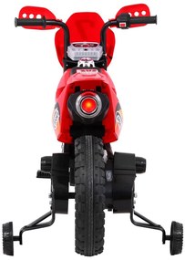 Mota elétrica para Crianças 6V Cross Vermelha