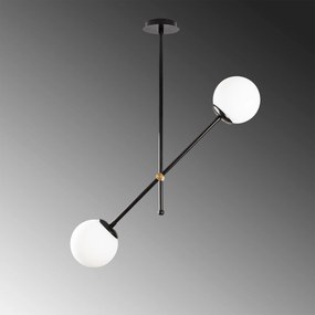 Chandelier Best – Preto e Branco – 80 x 15 cm