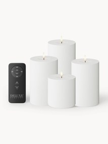 Velas LED artesanais com controlo remoto Real Flame, conjunto de 5