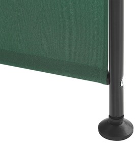 Biombo com 5 painéis 270 x 170 cm verde NARNI Beliani