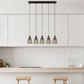 Candeeiro Kemtel – Preto Antique – 85 x 16 x 115 cm