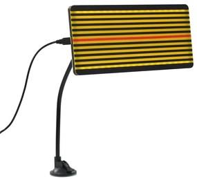 vidaXL Placa de linha com LED para reparação de mossas sem repintura