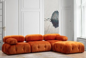 Sofá de 1 Lugar Bubble – Laranja – 95x95x75 cm